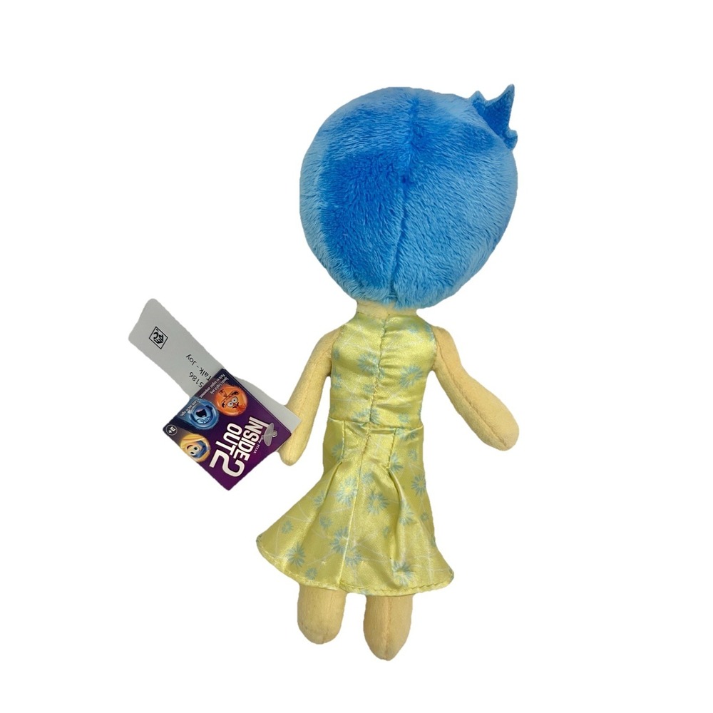 Inside Out 2 Joy Plush Toy Talk Just Play Disney Pixar Movie Collectible - Picture 5 of 5
